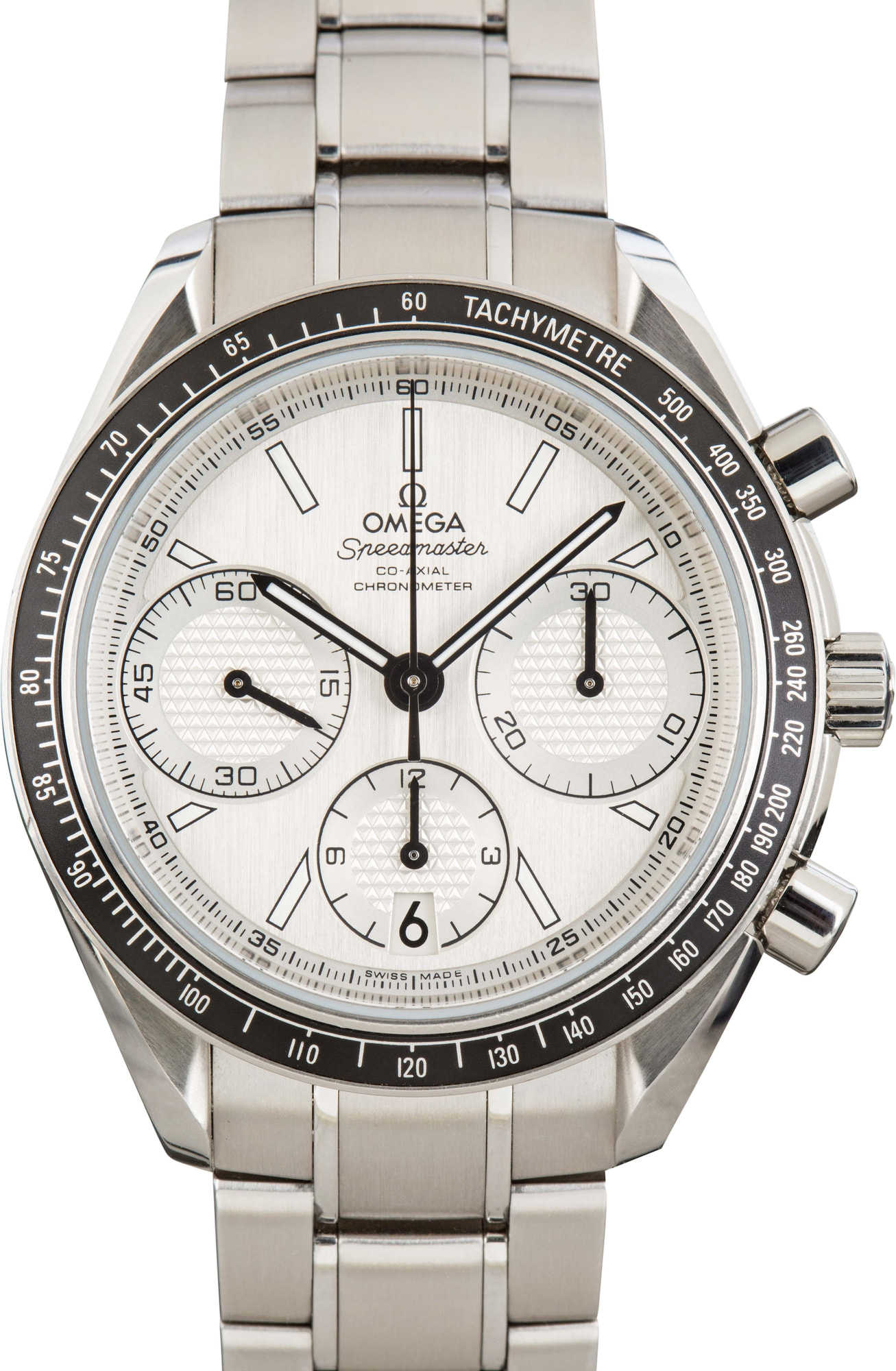 HandMade The Omega Speedmaster Racing Silver Dial