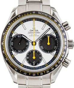 HandMade The Omega Speedmaster Racing White Dial