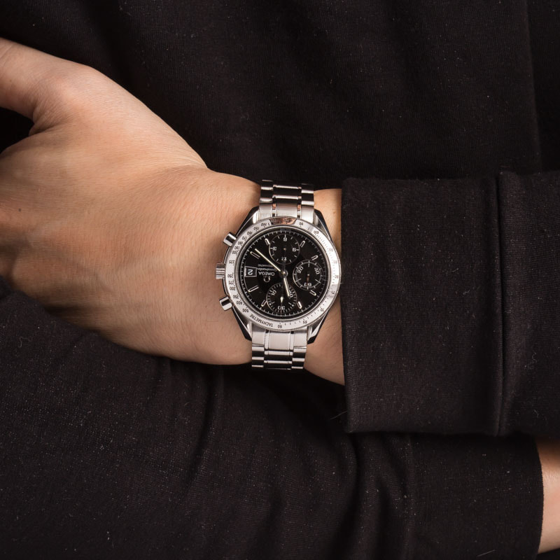 HandMade The Omega Speedmaster Stainless Steel Black Dial - Image 5