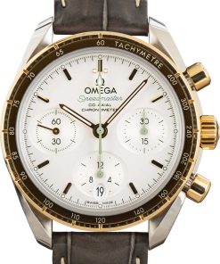 HandMade The Omega Speedmaster 38 Silver Index Dial