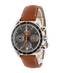 Alternative view of HandMade The Omega Speedmaster 38 Stainless Steel Slate Dial