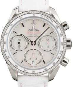 HandMade The Omega Speedmaster 38 Diamond Bezel