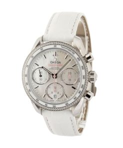 Alternative view of HandMade The Omega Speedmaster 38 Diamond Bezel