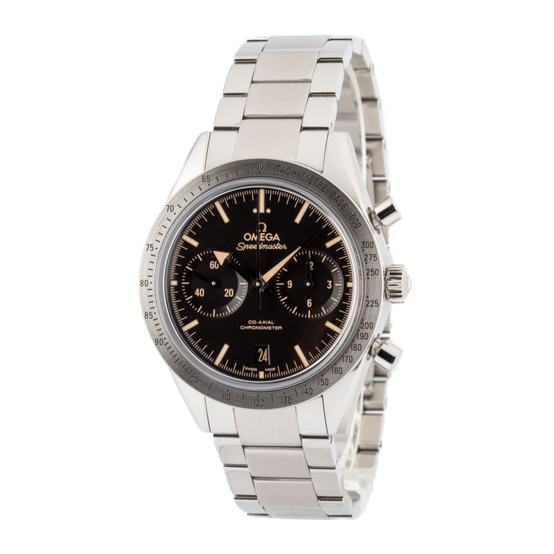 HandMade The Omega Speedmaster Broad Arrow '57 Black Dial - Image 2