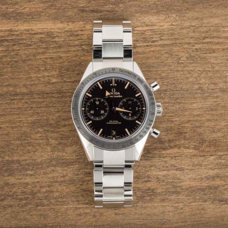 HandMade The Omega Speedmaster Broad Arrow '57 Black Dial - Image 6