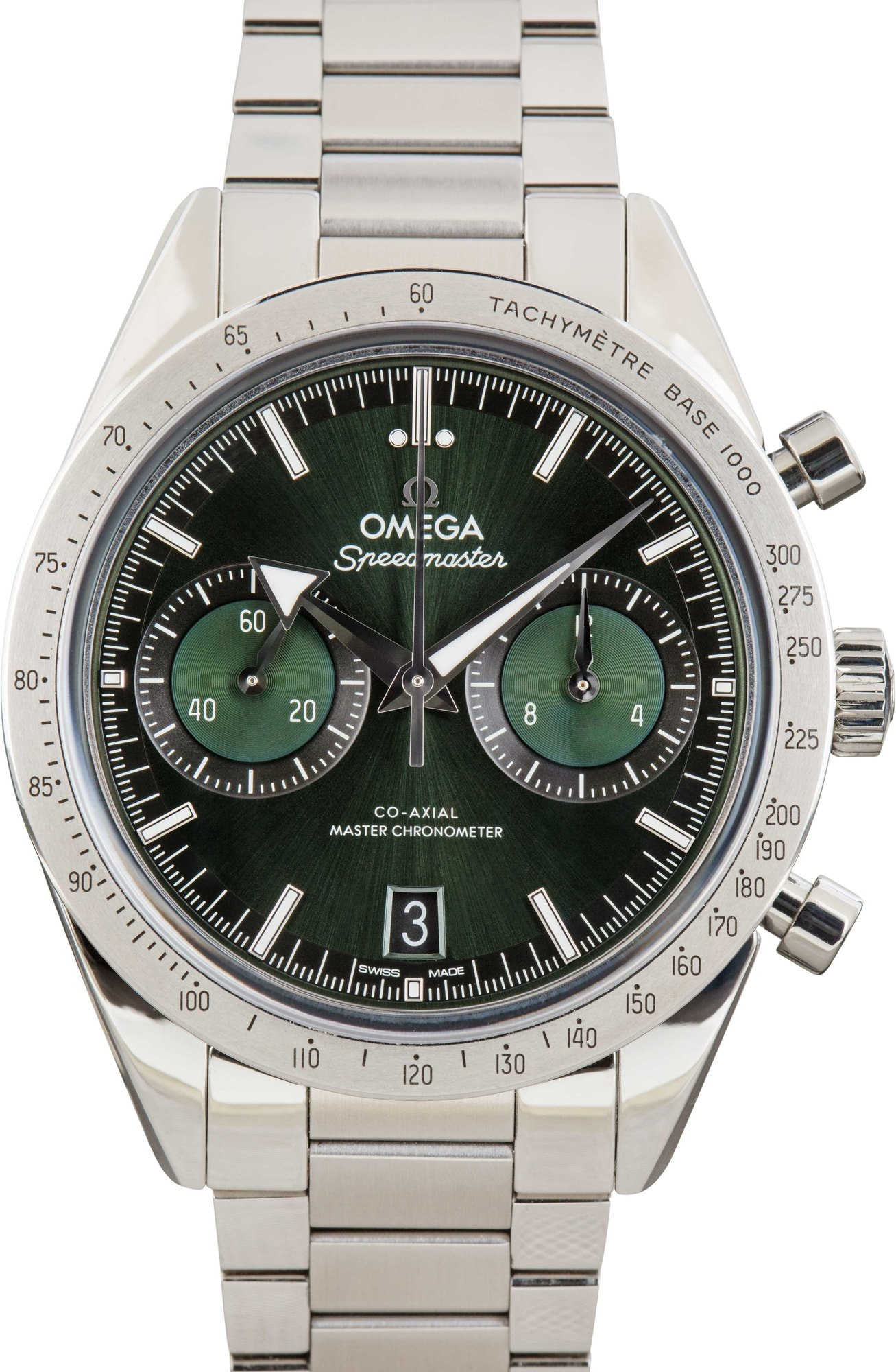 HandMade The Omega Speedmaster '57 Green Dial