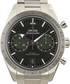 HandMade The Omega Speedmaster '57 Green Dial Stainless Steel