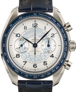 HandMade The Mens Omega Speedmaster Chronoscope 43mm Stainless Steel
