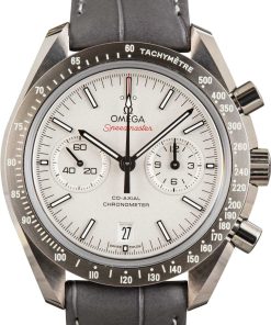 HandMade The Omega Speedmaster Grey Side of the Moon Watch Platinum Dial