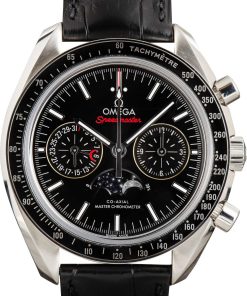HandMade The Omega Speedmaster Moonphase Black Dial