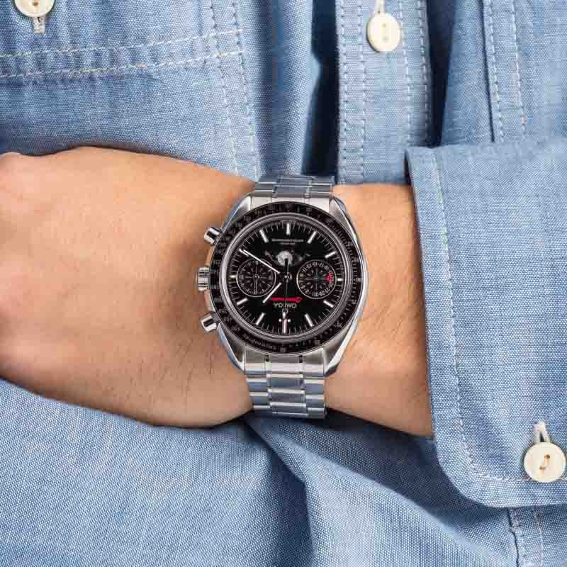 HandMade The Omega Speedmaster Black Moonphase Dial - Image 5