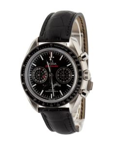 Alternative view of HandMade The Omega Speedmaster Moonphase Black Dial