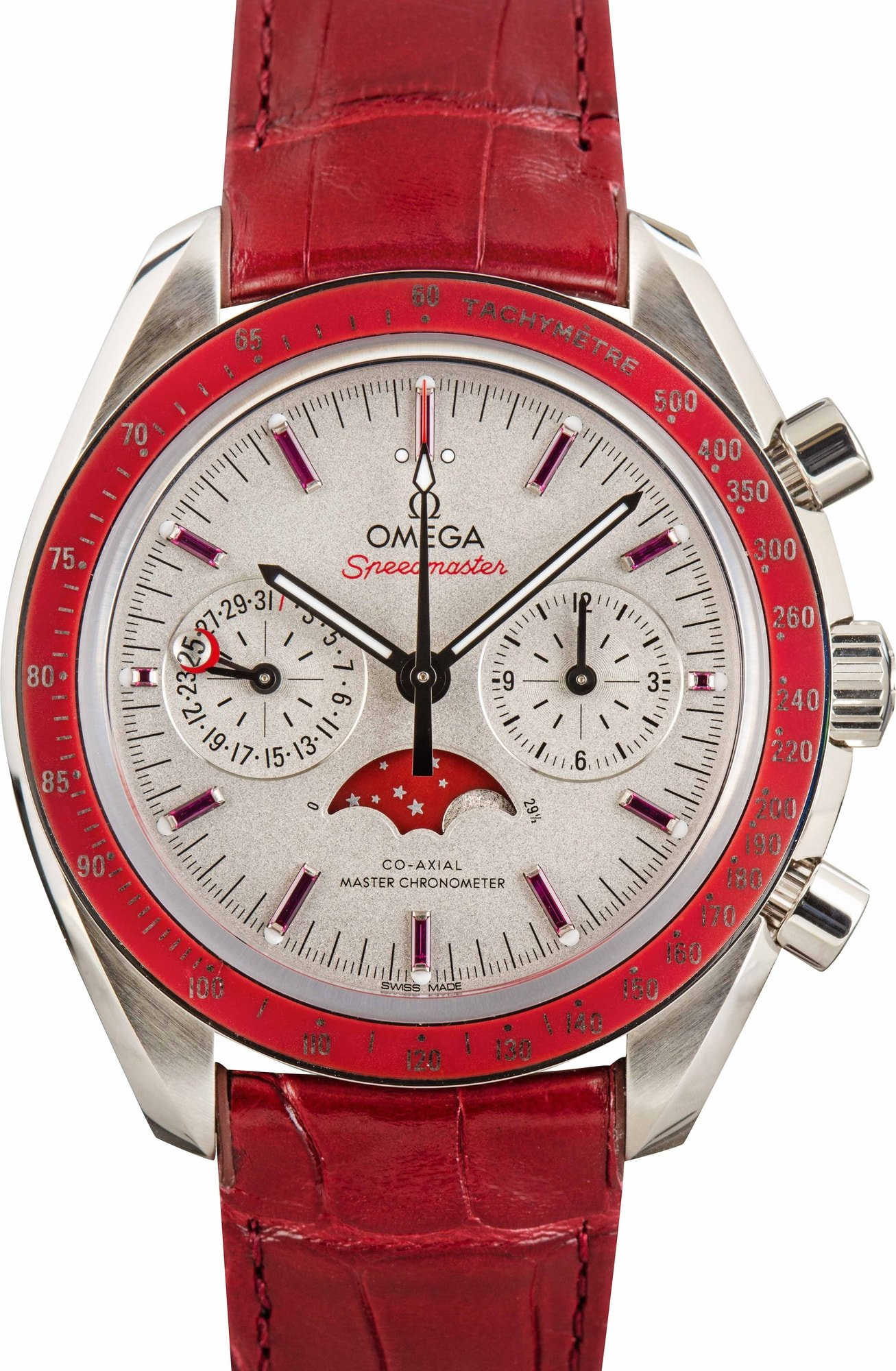 HandMade The Omega Speedmaster Moonphase Platinum