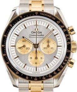 HandMade The Omega Speedmaster Moonwatch Stainless Steel & Moonshine Gold