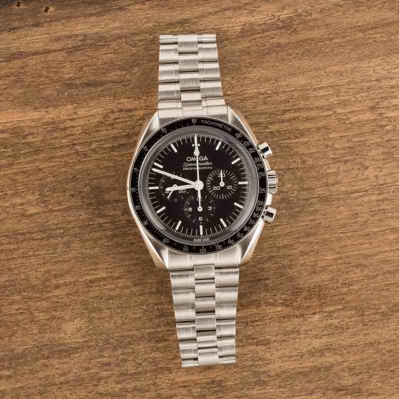 HandMade The Omega Speedmaster Stainless Steel Black Dial - Image 5