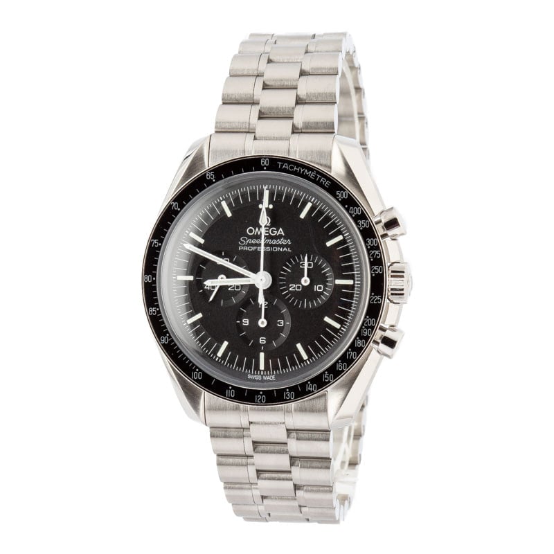 HandMade The Omega Speedmaster Stainless Steel Black Dial - Image 2