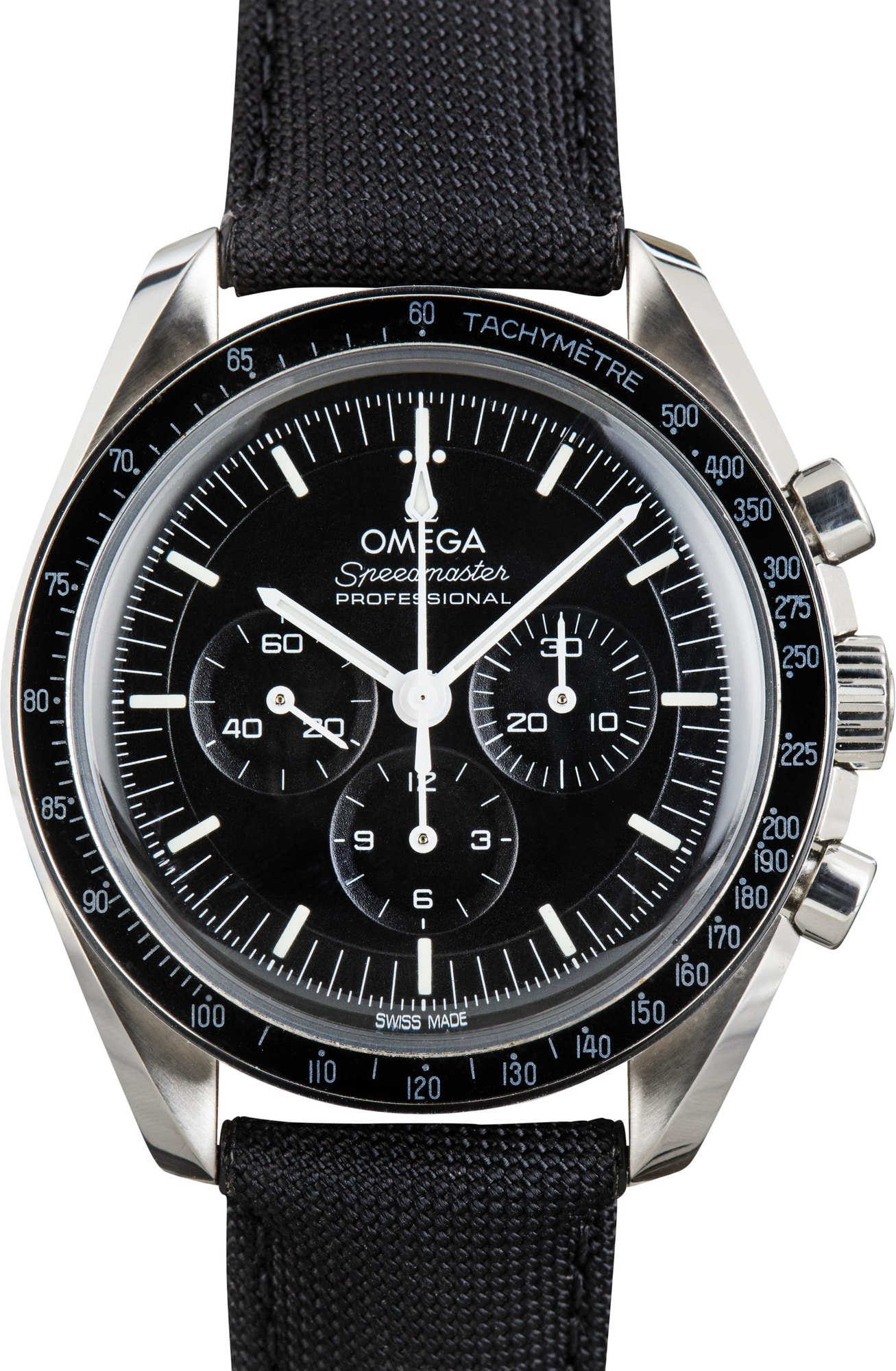 HandMade The Omega Speedmaster Moonwatch Black Dial