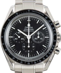 HandMade The Men's Omega Speedmaster Moonwatch Professional 42MM Black Dial