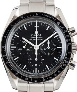 HandMade The Mens Omega Speedmaster Moonwatch Professional Black Dial
