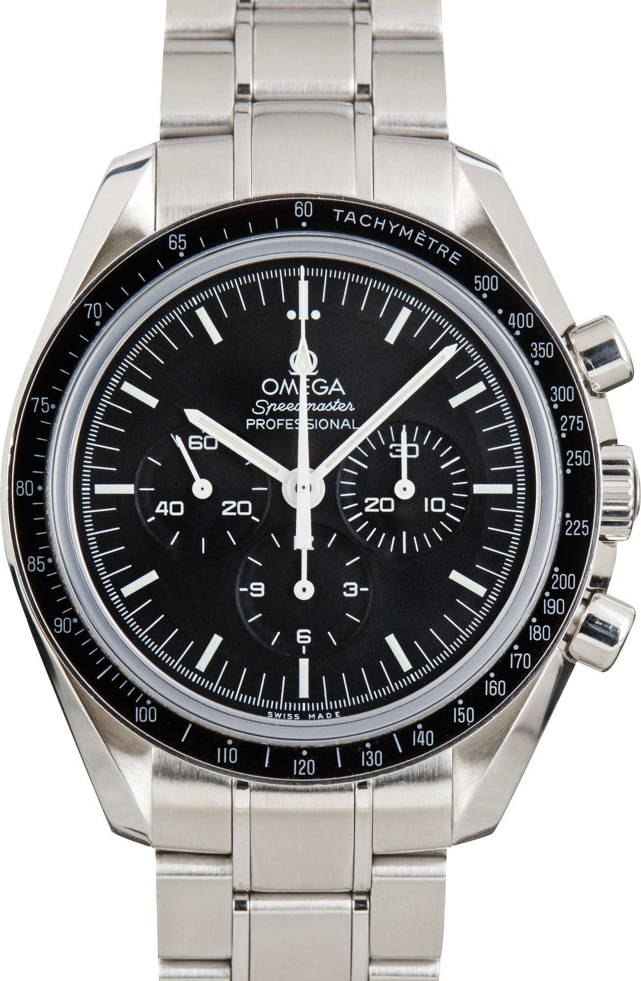 HandMade The Omega Speedmaster Moonwatch Professional Black Dial