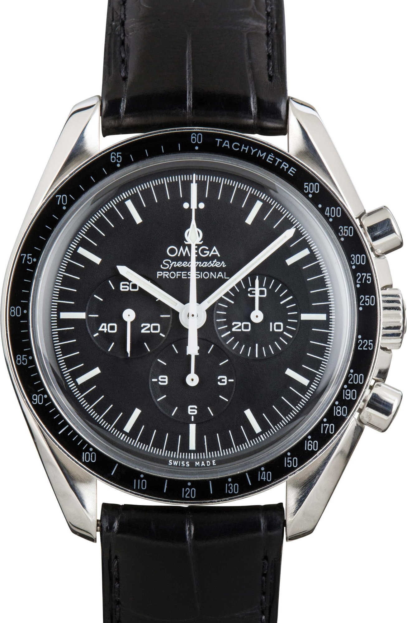 HandMade The Omega Speedmaster Professional Black Dial