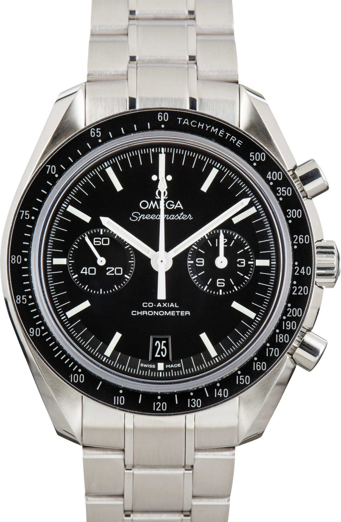 HandMade The Omega Speedmaster Two Counters Black Dial