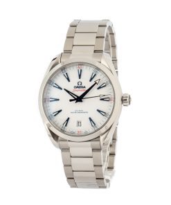 Alternative view of HandMade The Omega Seamaster Aqua Terra White Dial