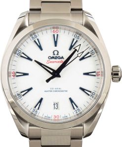 HandMade The Omega Seamaster Aqua Terra White Dial