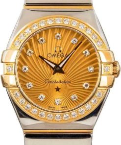 HandMade The Omega Constellation Quartz Champagne Dial