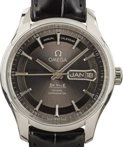 HandMade The Omega De Ville Hour Vision Grey Dial