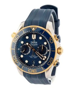 Alternative view of HandMade The Omega Seamaster Stainless Steel & Yellow Gold