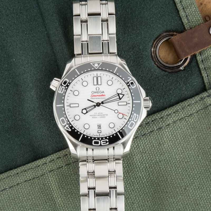 HandMade The Omega 42MM Seamaster Diver White Dial - Image 6