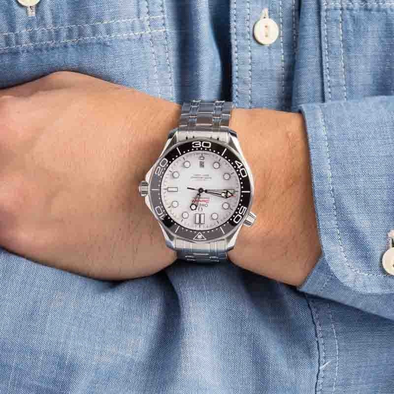 HandMade The Omega 42MM Seamaster Diver White Dial - Image 5