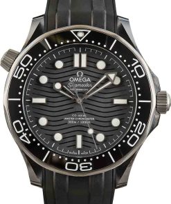 HandMade The Mens Omega Seamaster Diver 300M Black