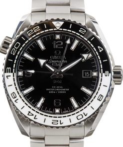 HandMade The Omega Seamaster Planet Ocean Black & White Bezel