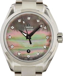 HandMade The Omega Seamaster Aqua Terra Tahiti Mother of Pearl Diamond Dial