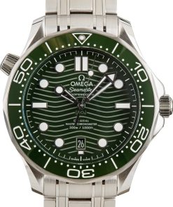 HandMade The Omega Seamaster Diver 300M Green Dial