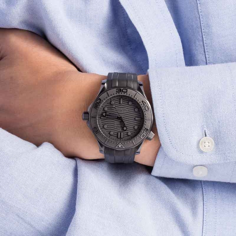 HandMade The Omega Seamaster Diver 300M Black Ceramic - Image 5