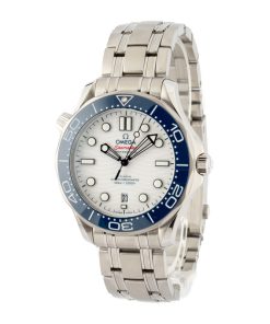 Alternative view of HandMade The Omega Seamaster Diver 300M Blue Bezel