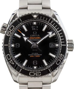 HandMade The Omega Seamaster Planet Ocean Steel Black & Orange
