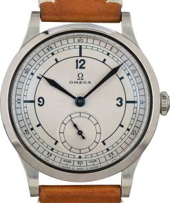 HandMade The Omega Specialities Stainless Steel Silver Dial