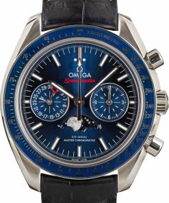 HandMade The Omega Speedmaster Moonphase Blue Dial