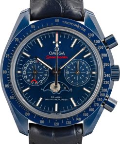 HandMade The Mens Omega Speedmaster Blue Side of the Moon