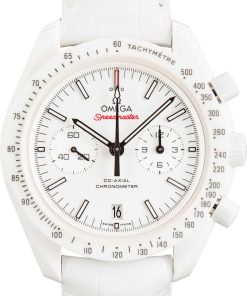 HandMade The Omega Speedmaster White Side of the Moon Ceramic Case