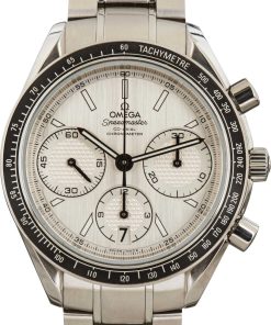 HandMade The Omega Speedmaster Racing Silver Dial