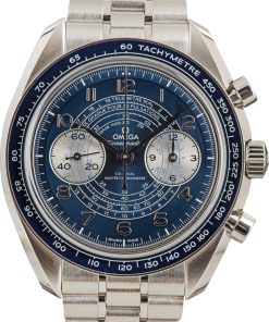 HandMade The Mens Omega Speedmaster Chronoscope Blue