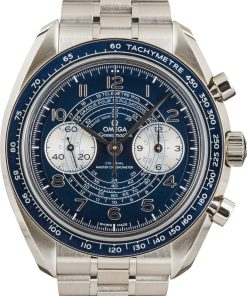 HandMade The Omega Speedmaster Chronoscope Blue Dial