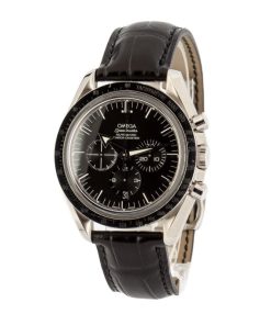 Alternative view of HandMade The Omega Speedmaster Broad Arrow Black Dial