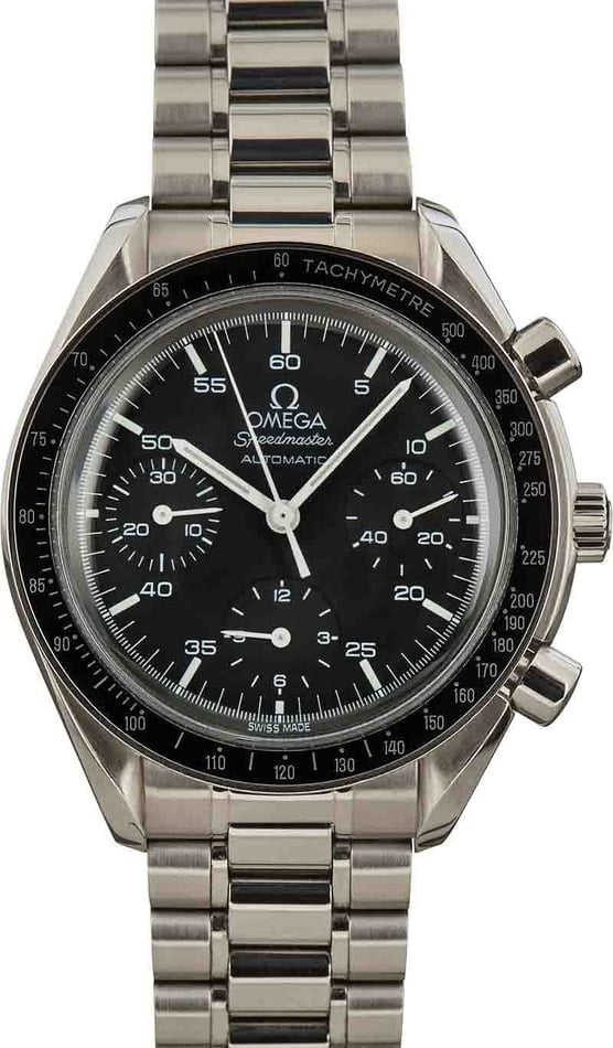 HandMade The Omega Speedmaster Moonwatch Black Dial