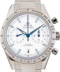 HandMade The Omega White Dial Speedmaster '57 Titanium